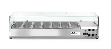 VITRINA ZA PRILOGE 160CM GN1/3, ARKTIC 232989