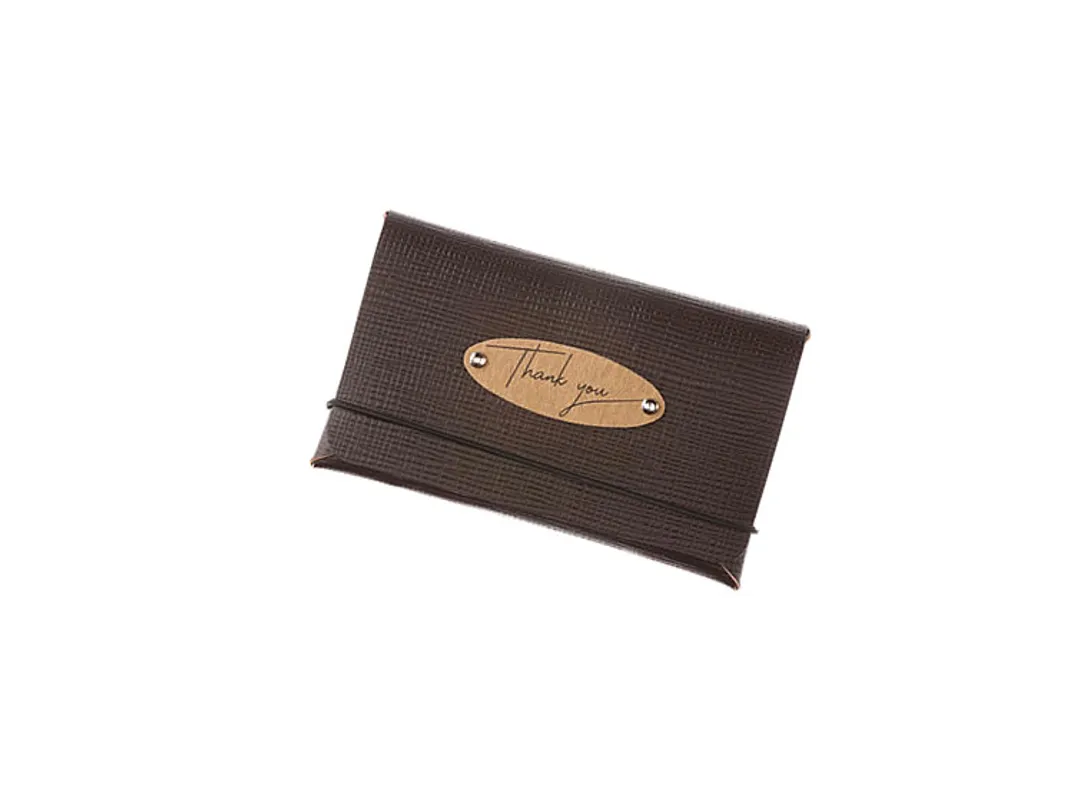 KORICA RAČUN KOVERTA CLUTCH SMEĐA 3 komada