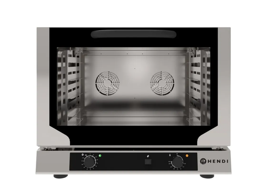 Pekarska konvekcijska pećnica s ovlaživanjem 4x 600x400, HENDI, 220-240V/6400W, 783x755x(H)634mm