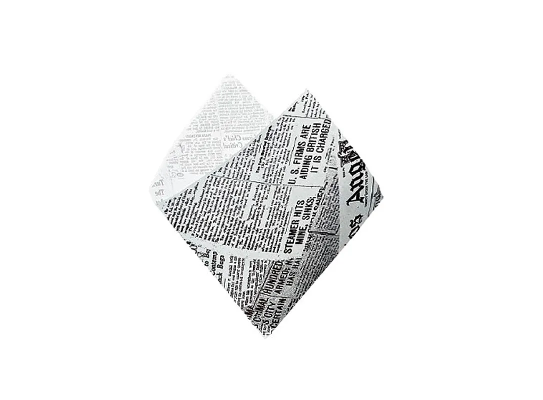 Burger papir 17x18cm 500 komada newspaper