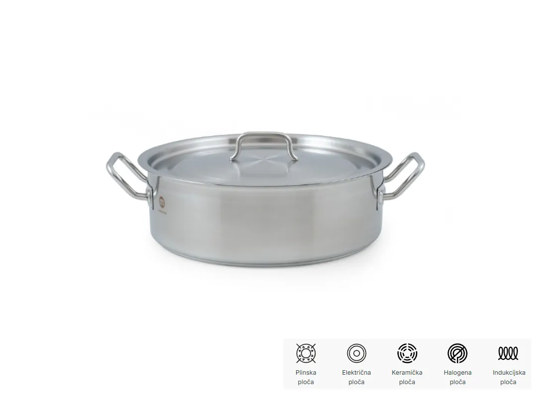 TEĆA PROFESIONALNA INOX 20 LITARA S POKLOPCEM