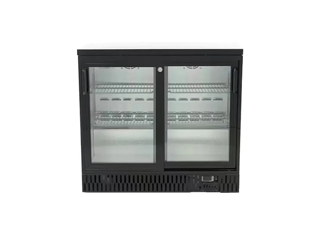 HLADNJAK BAR DVOJA KLIZNA VRATA 90 CM
