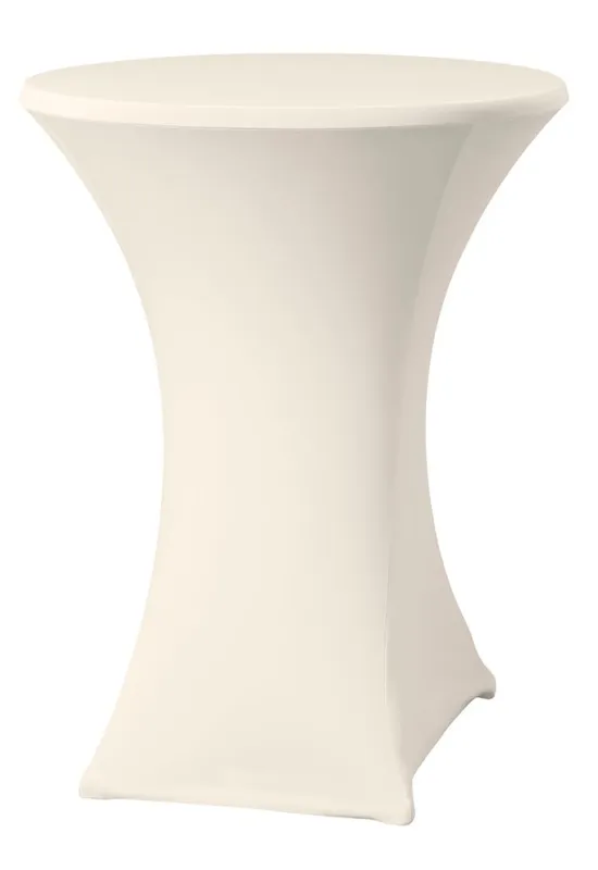 Prekrivač za barski stol ø80-85 cm, HENDI, 810958, Krem boja, ⌀850x(H)1150mm