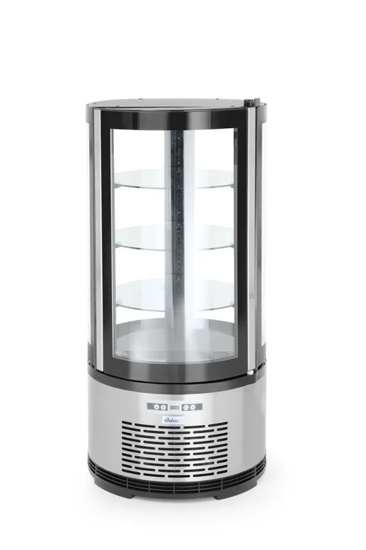 Okrugla vitrina za izlaganje kolača, Arktic, 100L, 230V/210W, ⌀480x(H)1065mm 525de39d-35b4-47ef-9f63-44eef44c252a