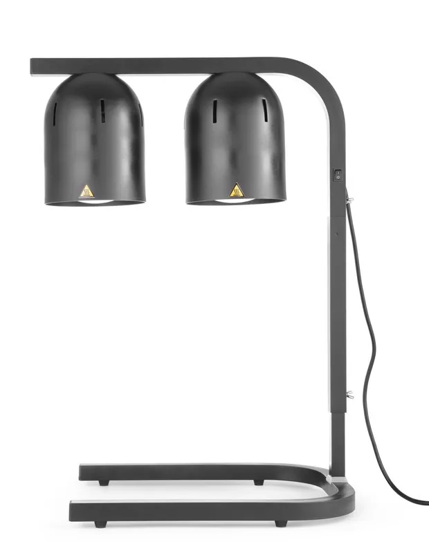 Most za zagrijavanje s 2 infracrvene lampe, HENDI, Crna, 230V/250W, 453x360x(H)790mm 562d52c2-77a9-4f7a-b4e3-fd53a47e56cf