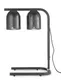 LAMPE INFRACRVENE 2 GLAVE, Crna, 273913