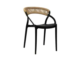 STOLICA RIVERA BLACK 4 KOMADA