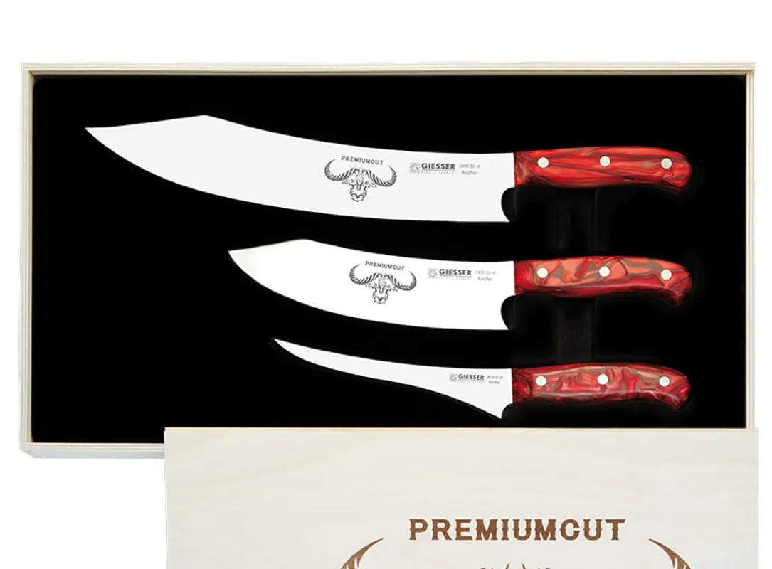 BBQ CHEF PREMIUM RED DIAMOND SET 3 NOŽA