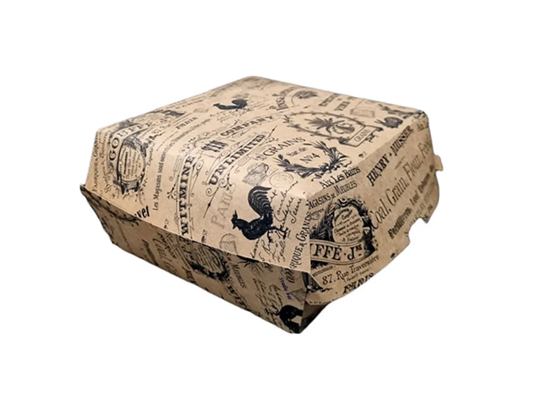 BURGER KRAFT VINTAGE BOX – 16CM 200 KOMADA