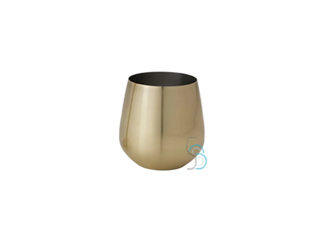 ČAŠA ZA VODU INOX GOLD 2 KOMADA