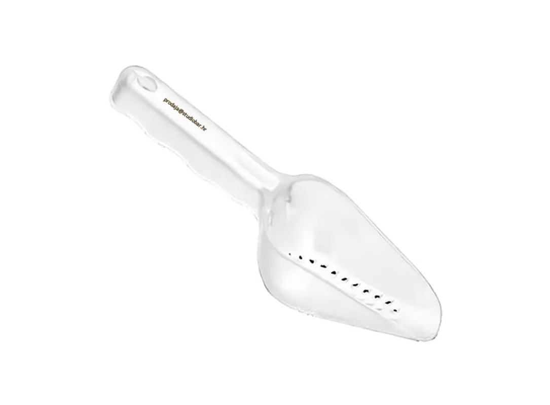 LOPATICA ZA LED TRANSPARENTNA MINI PVC S RUPICAMA