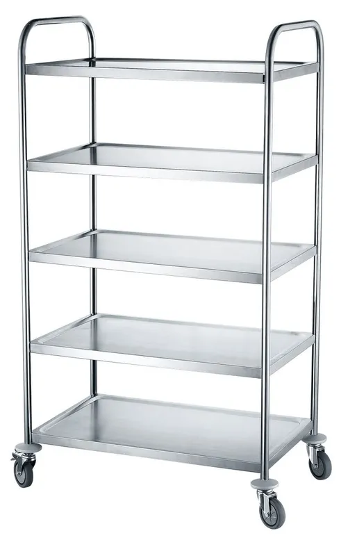 Kolica za posluživanje s 5 polica, HENDI, 905x585x(H)1545mm