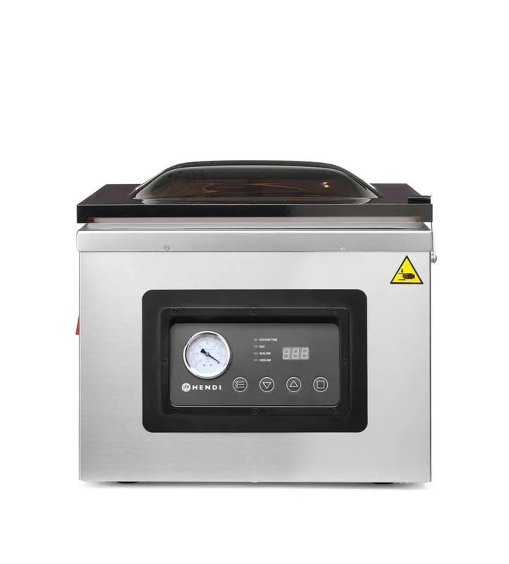 Stroj za pakiranje s vakuumskom komorom Profi Line 410, HENDI, Profi Line, Ljepljiva traka 410 mm, 230V/1100W, 510x625x(H)455mm
