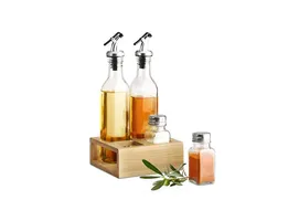 SET ZA ULJE OCAT SOL I PAPAR BAMBOO
