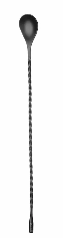 Žlica za bar, BarUp, Crna, 385x35mm