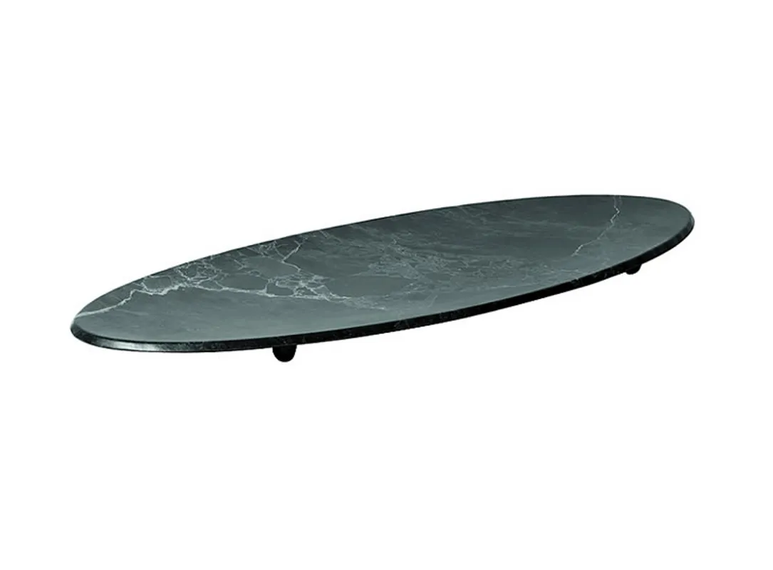 OVAL ZA RIBU ROYAL CATERING CRNI 65CM 3 komada