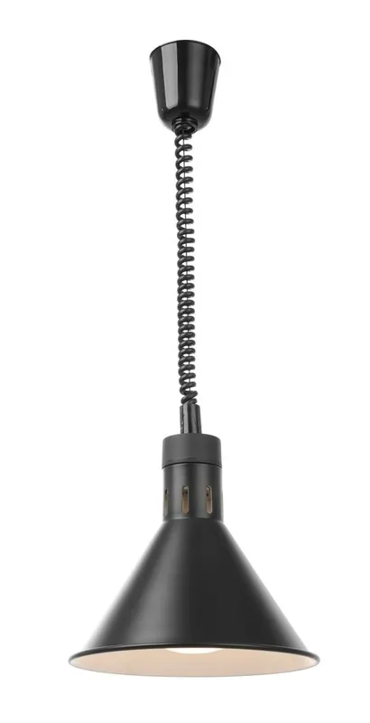 Konične lampe za zagrijavanje s podesivom dužinom, HENDI, Crna, 230V/250W, ⌀275x(H)250mm