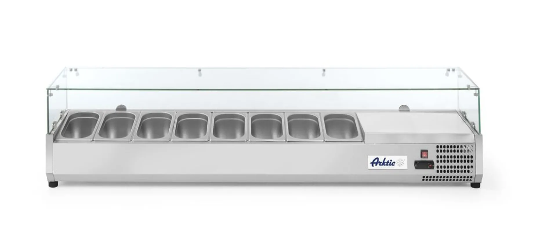 VITRINA HLAĐENA ZA PIZZA DODATKE 180CM GN1/4, Arktic 232927