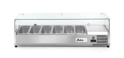 VITRINA ZA PRILOGE 140 CM GN1/3, Arktic 232972