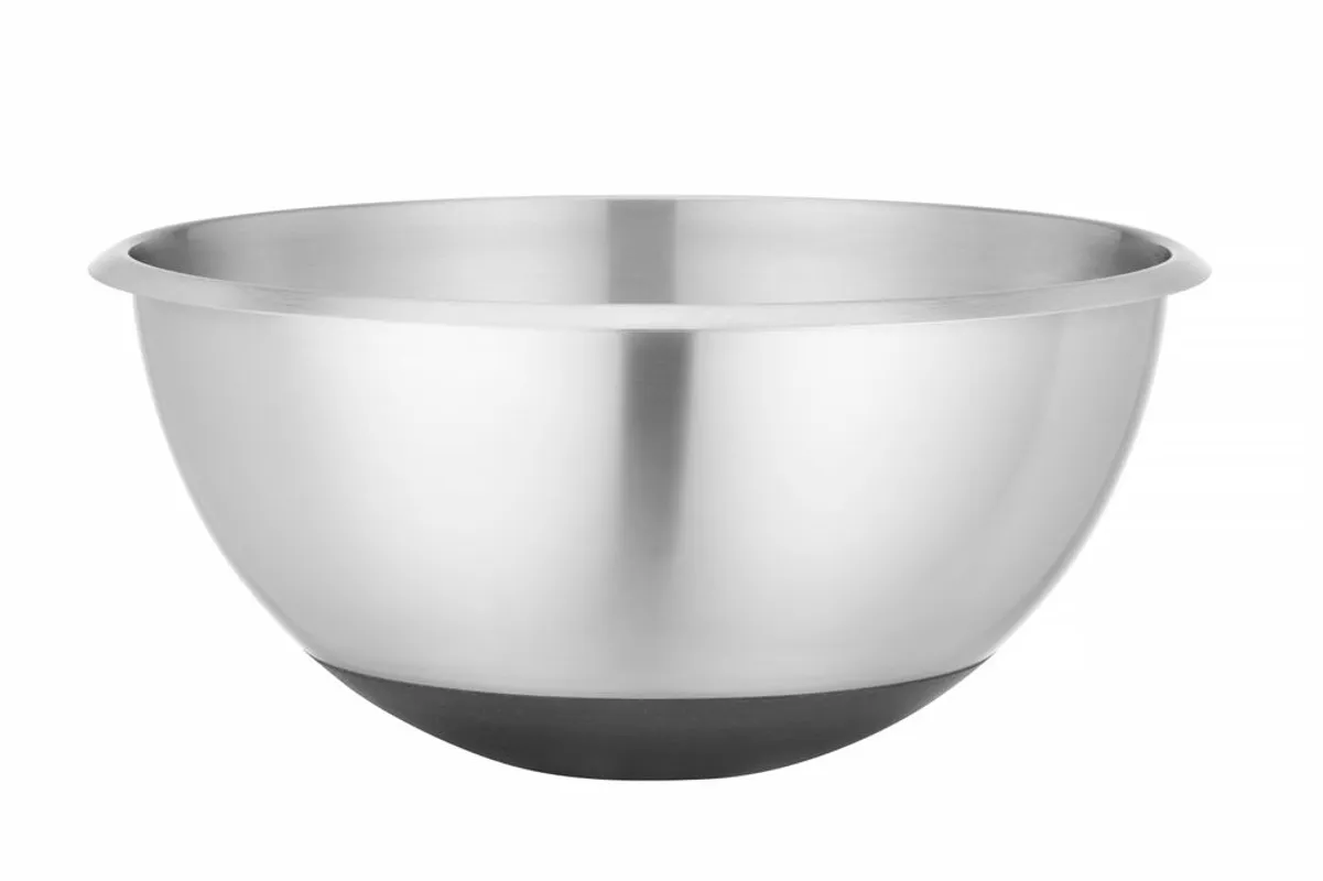 Zdjela za miješanje sa silikonskom bazom, HENDI, 6L, ⌀330x(H)155mm