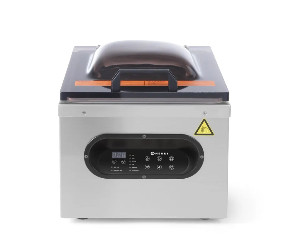 Stroj za pakiranje s vakuumskom komorom Kitchen Line, HENDI, Kitchen Line, 230V/630W, 360x490x(H)365mm