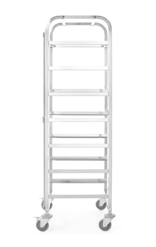 Mobilna kolica za košare za perilicu posuđa - 7 x 500x500 mm, HENDI, 615x560x(H)1710mm b85f4a9e-edb2-44b9-a6b6-f380f528cc2c