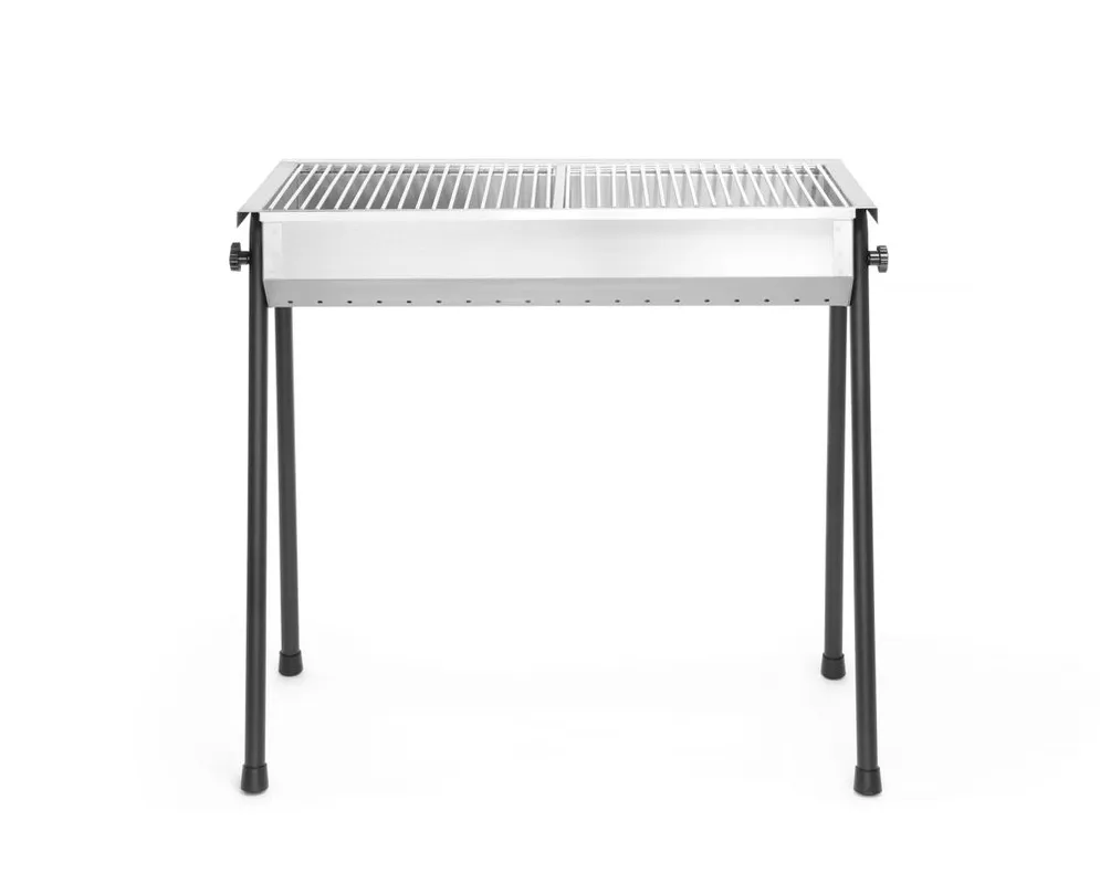 Roštilj na drvni ugljen Patio, HENDI, 770x380x(H)760mm