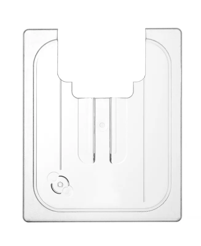 Gastronorm poklopac s otvorom za Sous-vide štap, HENDI, GN 1/2, Prozirno, 265x325mm