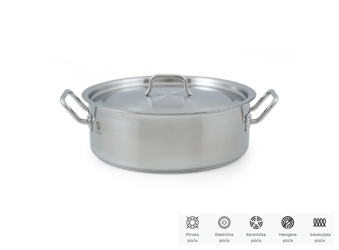 TEĆA PROFESIONALNA INOX 30 LITARA S POKLOPCEM