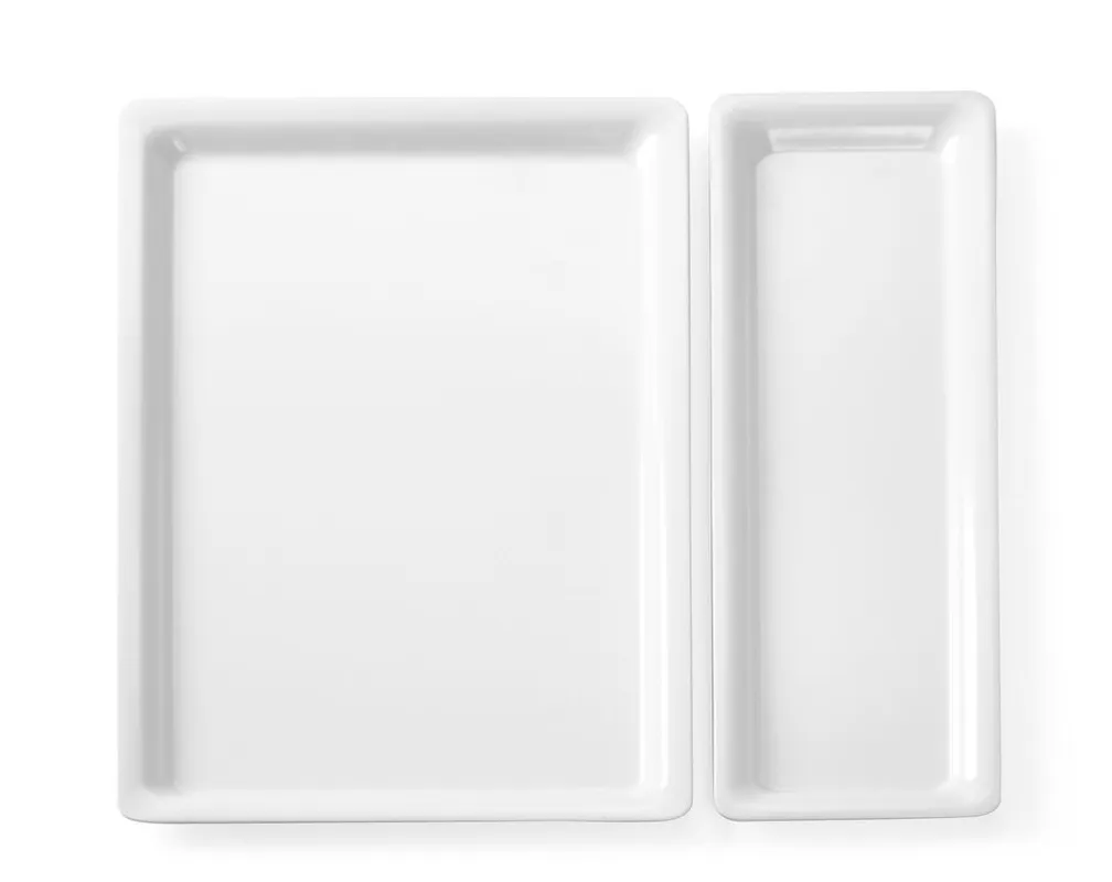 Gastronorm pladnjiev s tankim obručom, HENDI, GN 1/1, 530x325x(H)20mm