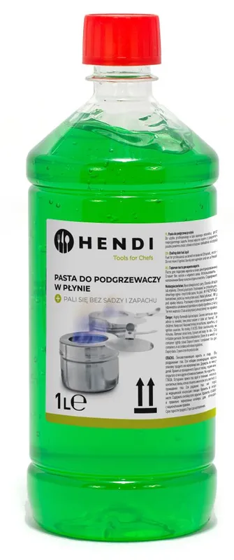 Boca s gorivom za posudu za podgrijavanje hrane, HENDI, Prozirno