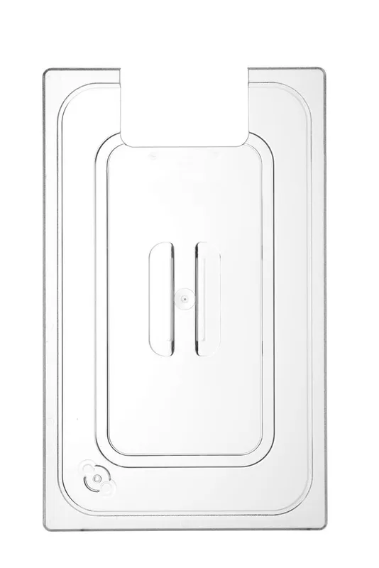 Gastronorm poklopac s otvorom za Sous-vide štap, HENDI, GN 1/1, Prozirno, 530x325mm