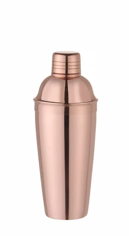 3-dijelni Cobbler shaker, BarUp, Bakrena, ⌀85x(H)240mm