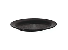 OVAL ZA PLATE VELIKI MELAMIN CRNI 64CM 2 komada