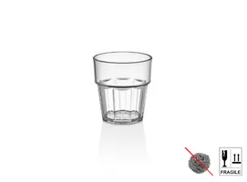 CASABLANCA POLIKARBONAT ROCKS 250ML ČAŠA