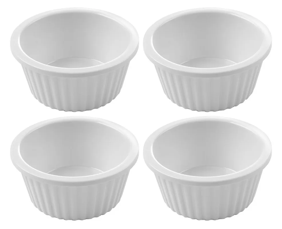 Keramička zdjelica - 4 komada, Fine Dine, 35 ml, 0,035L, 4 kom, ⌀60x(H)25mm